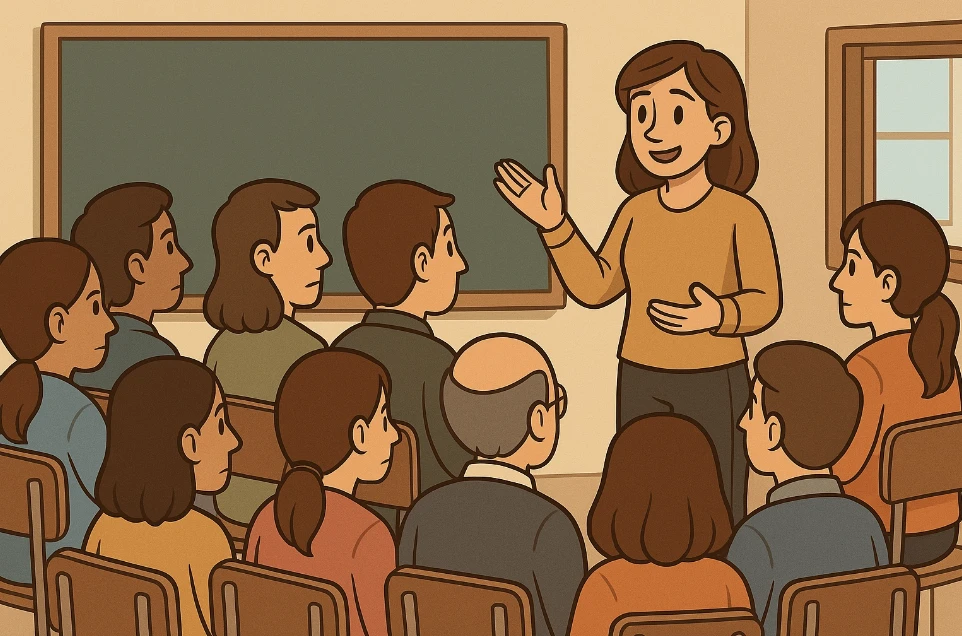 Elterngespräch über Leistungsdruck