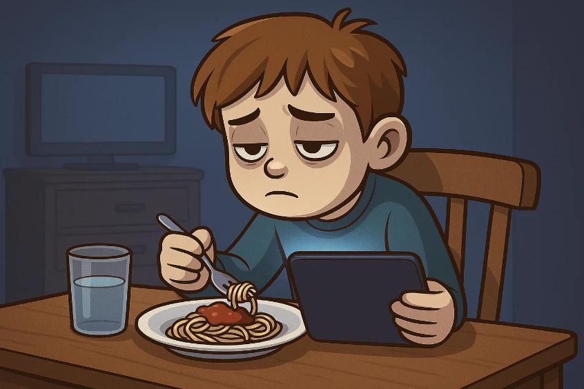 Eltern halten ihr Kind im Arm