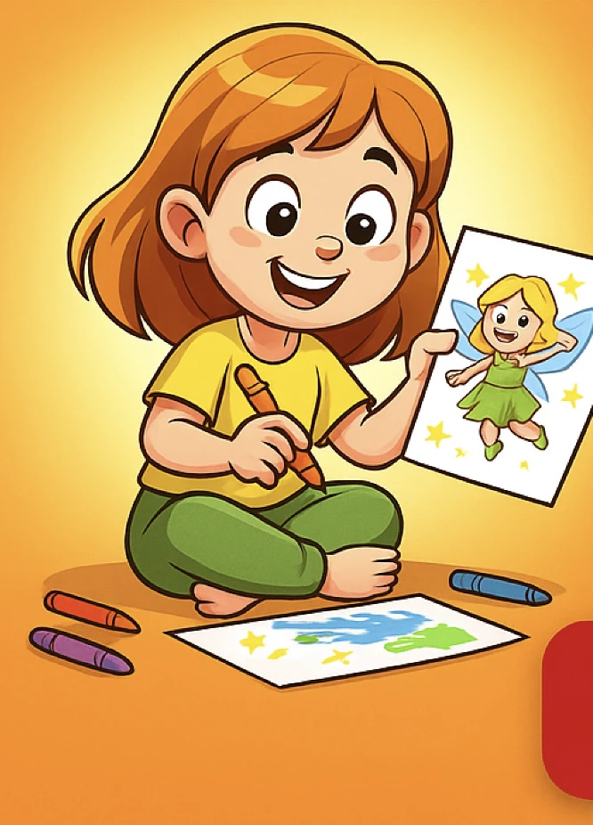 Familie verbringt offline Zeit