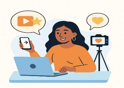 Influencerinnen und Bloggerinnen