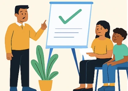 Lehrkräfte im Gespräch