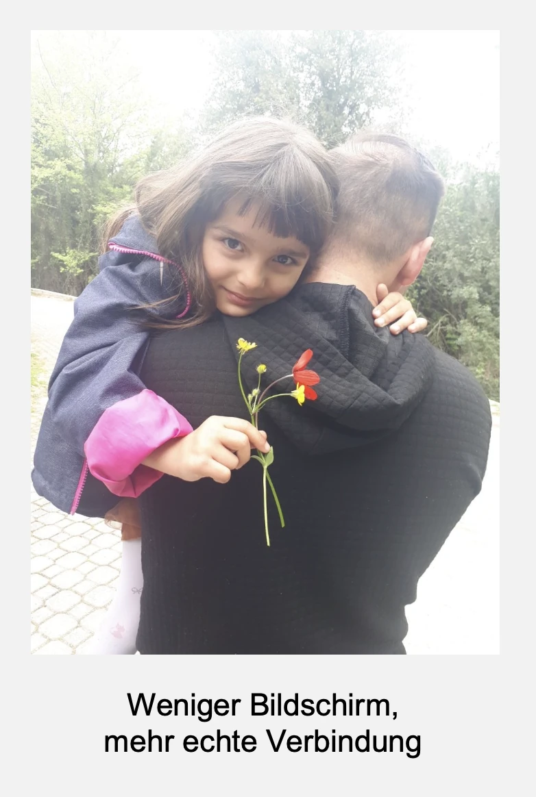 Ruhiger Moment am Küchentisch